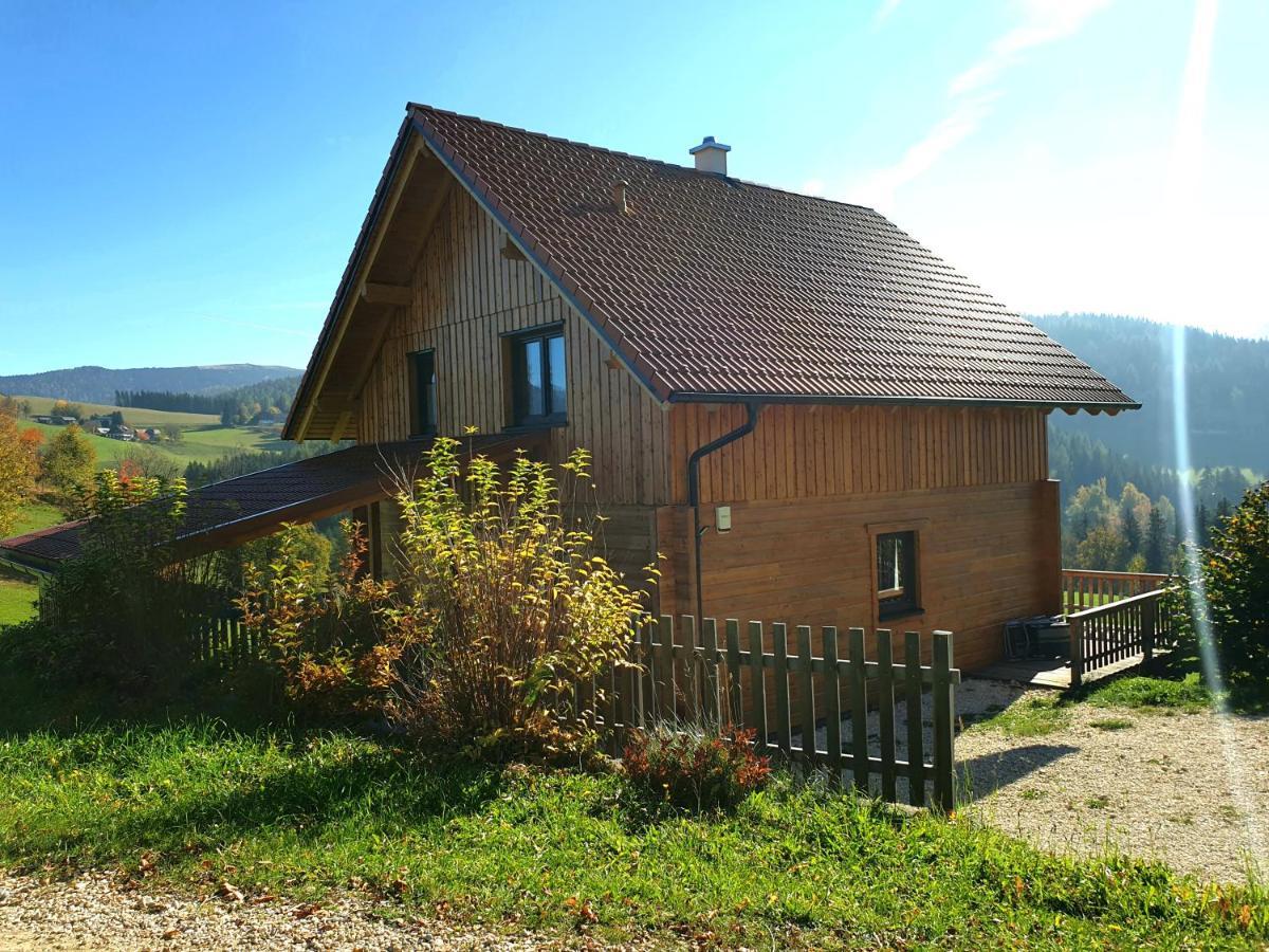 Вилла Ferienhaus Laerchenhuette Obergosel Экстерьер фото